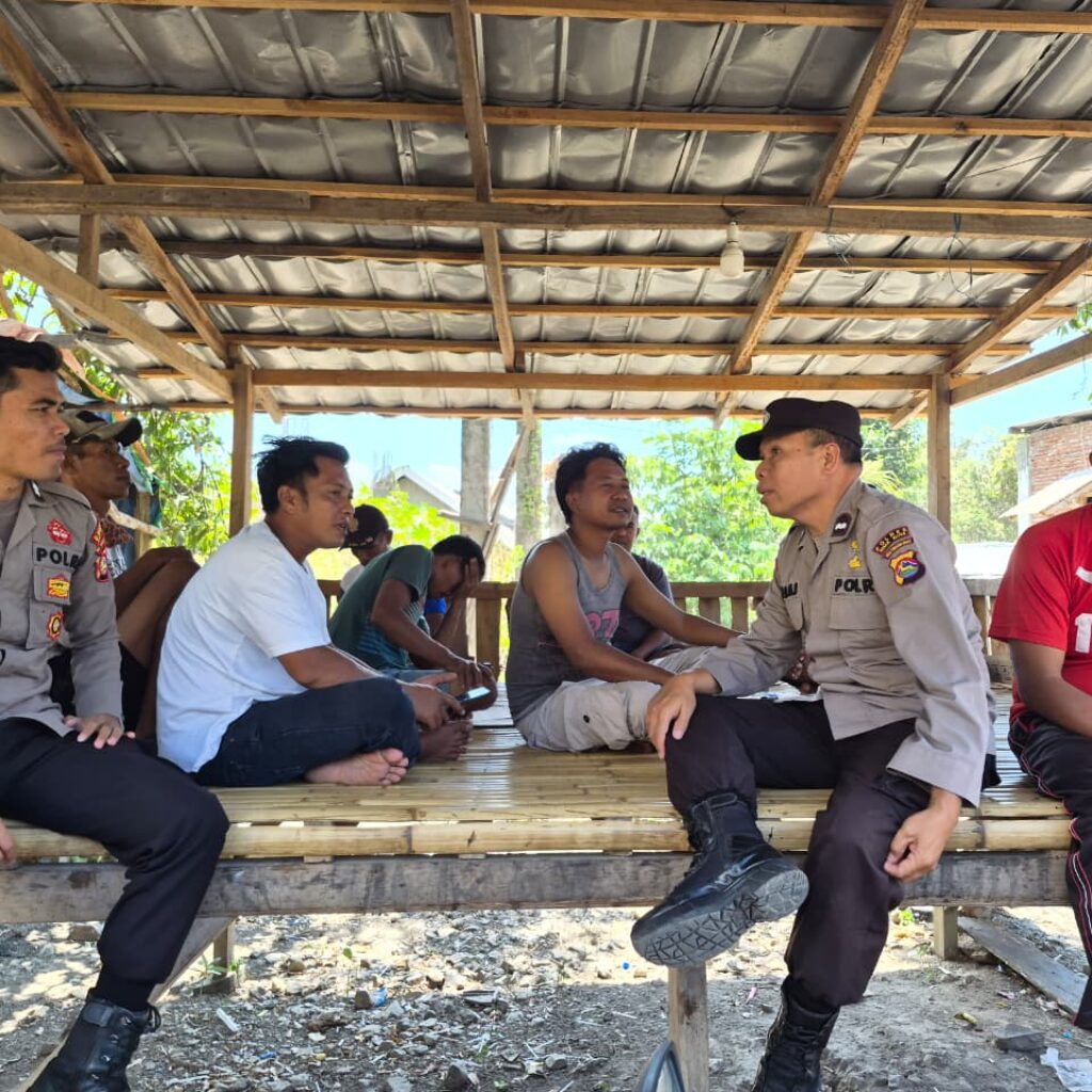 Sat Binmas Polres Bima Kota Gelar Cooling System, Ajak Warga Bersama Jaga Kamtibmas