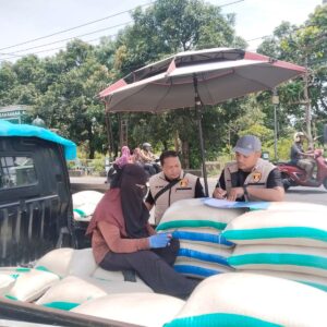 Satgasres Saber Pangan Pantau Harga Pasar Gerung