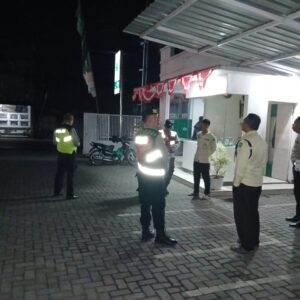 Polsek Kopang Tingkatkan Patroli Objek Vital, Sasar Bank NTB Cabang Pembantu
