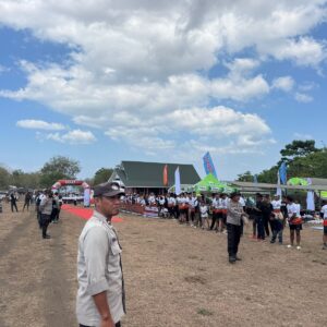 530 PESERTA MERIAHKAN TAMBORA JUNGLE RUN 2026, POLRES DOMPU PASTIKAN KEGIATAN BERJALAN AMAN DAN LANCAR