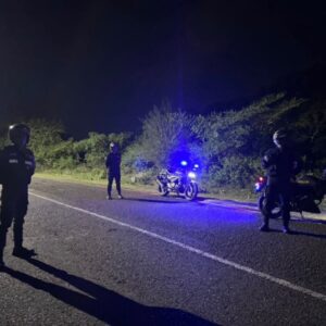 Cegah Balap Liar dan 3C, Sat Samapta Polres Sumbawa Gencarkan Patroli Blue Light di Jalur Samota