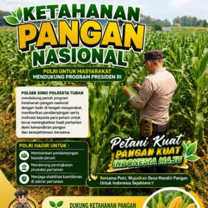 Polsek Soko Polresta Tuban Turun Langsung Cek Tanaman Jagung Warga