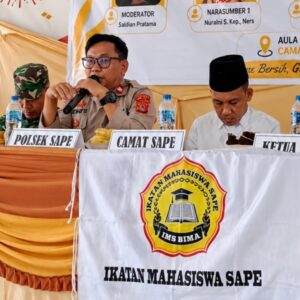 Polsek Sape Kolaborasi dengan IMS, Edukasi Bahaya Narkoba untuk Wujudkan Sape Bersih dan Bebas Narkoba