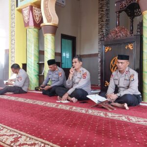 POLRES DOMPU GELAR BINROHTAL, PERKUAT IMAN DAN MENTAL PERSONEL DALAM MENJALANKAN TUGAS
