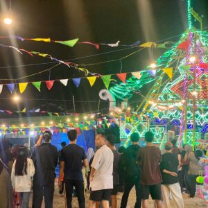 Polsek Rasanae Barat Amankan Pasar Malam Amahami, Wujudkan Situasi Kamtibmas Kondusif