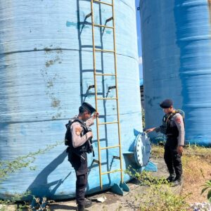 Sat Samapta Polres Bima Kota Amankan PLTU Bima, Pastikan Keamanan Objek Vital