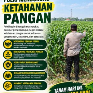 Polri Dukung Astacita, Polsek Merakurak Polres Tuban Turun Cek Tanaman Jagung Warga di Desa Tuwiri Wetan