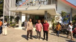 Bhabinkamtibmas Polres Bima Kota Sambangi Jemaat Gereja, Sampaikan Imbauan Kamtibmas dan Call Center 110