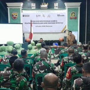 Kelola Uang Lebih Cermat, Prajurit Kodim Mataram Ikuti Pelatihan