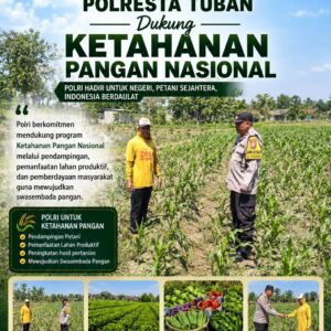 DALAM RANGKA MENDUKUNG PROGRAM ASTACITA, BHABINKAMTIBMAS DESA KUMPULREJO POLSEK PARENGAN POLRESTA TUBAN SAMBANGI PETANI JAGUNG DI DESA KUMPULREJO GUNA DUKUNG KETAHANAN PANGAN.