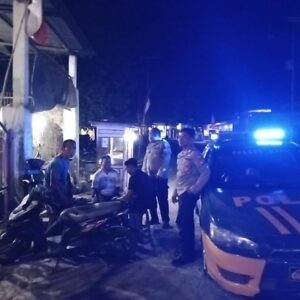 Gencarkan Harkamtibmas, Polsek Lape Gelar Patroli Blue Light dan KRYD Sasar Kejahatan Jalanan