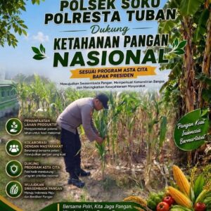 Polsek Soko Polresta Tuban Turun Langsung Cek Tanaman Jagung Warga