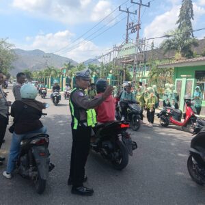 Polres Bima Kota Perketat Pengamanan Kepulangan Pelajar, Antisipasi Tawuran