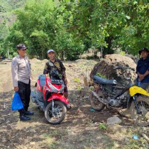 Bhabinkamtibmas Kramat Sambangi Warga, Dorong Persiapan Lahan Jagung dan Pemanfaatan Pekarangan