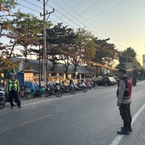 Polsek Tanjung Gelar Pengamanan Rawan Pagi di Pasar Umum, Pastikan Arus Lalu Lintas dan Aktivitas Warga Lancar