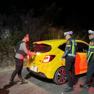 Patroli Strong Point Rinjani Presisi, Wujud Ketegasan Polres Bima Kabupaten Jaga Kondusifitas Kamtibmas