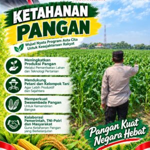 Polri Dukung Astacita, Polsek Merakurak Polres Tuban Turun Cek Tanaman Jagung Warga di Desa Tuwiri Wetan
