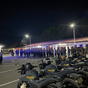 Patroli Gabungan Polres Dompu dan Sat Pol PP Sasar Aktivitas Malam Hari, Cegah Tawuran dan Gangguan Kamtibmas