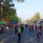 Sat Lantas Polres Dompu Amankan Car Free Day, Pastikan Kamseltibcarlantas dan Keamanan Masyarakat