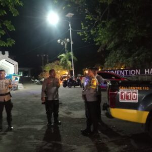Patroli Blue Light Polsek Rasanae Barat Cegah Gangguan Kamtibmas di Malam Hari