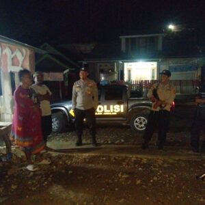 Patroli Blue Light Polsek Ambalawi Antisipasi 3C, Ciptakan Situasi Kamtibmas Kondusif