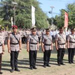 Pimpin Upacara Sertijab 2 Kasat dan Sejumlah PJU, ini Pesan Kapolres Bima AKBP Muhammad Anton Bhayangkara Gaisar S.I K.M.H.