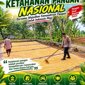 Polri Dukung Astacita, Polsek Semanding Polresta Tuban Turun Cek Tanaman jagung milik Warga di Desa Prunggahan kulon