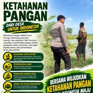 Polri Dukung Astacita, Polsek Merakurak Polres Tuban Turun Cek Tanaman Jagung Warga di Desa Tuwiri Wetan