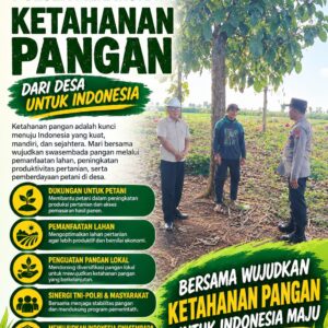Anggota Polsek Singgahan Polresta Tuban Turun Cek Tanaman jagung Warga di Desa Tingkis