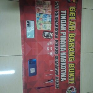 Diduga Edarkan Sabu, Pria 32 Tahun Ditangkap Satresnarkoba Polres Sumbawa Barat