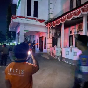 Panel Listrik Meledak di Kantor DPRD Kota Bima, Sat Reskrim Lakukan Olah TKP