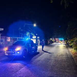 Cegah Pelanggaran dan Laka Lantas, Unit Turjawali Sat Lantas Polres Sumbawa Gelar Patroli Blue Light di Simpang Kejaksaan
