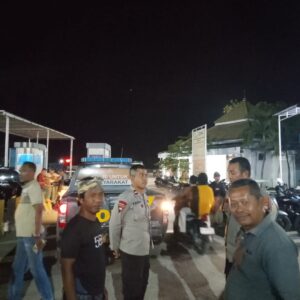 Polsek Sape Gelar Patroli Dialogis, Antisipasi Gangguan Kamtibmas dan 3C