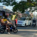 Personel BKO Polda NTB Bersama Sat Samapta Polres Bima Kota Laksanakan Gatur Pagi