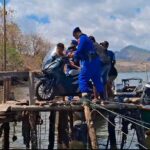 Patroli Perairan, Satpolairud Polres Bima Kabupaten Pantai Aktivitas Masyarakat di Dermaga Tradisional Punti
