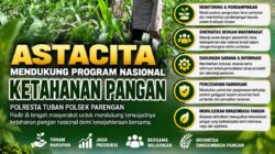 Polresta Tuban – Polsek Parengan Dukung Program Nasional Ketahanan Pangan