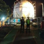 Unit Obvit Sat Samapta Polres Bima Kota Laksanakan Pengamanan di PT Pertamina Patra Niaga Integrated Terminal Bima