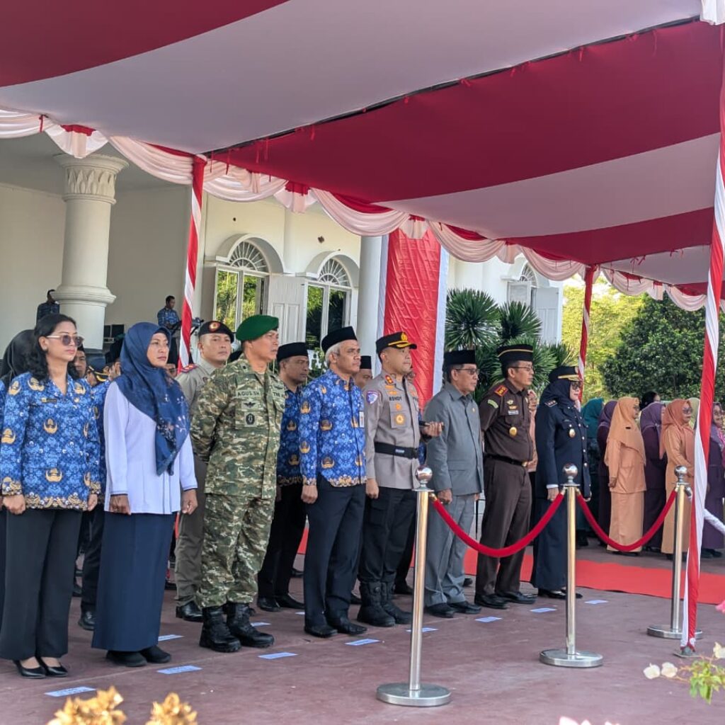 Kapolres Sumbawa Barat Hadiri Apel Syukur sekaligus dirangkaikan dengan Peringatan Hari Perhubungan Nasional ke-55 Tahun 2026