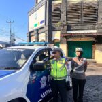 Cegah Lakalantas, Ditlantas Polda NTB Gencarkan Penerangan Keliling di Kota Mataram