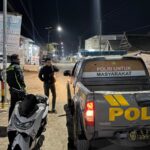 Polsek Sape Bubarkan Aksi Balap Liar di Akses Pelabuhan Sape