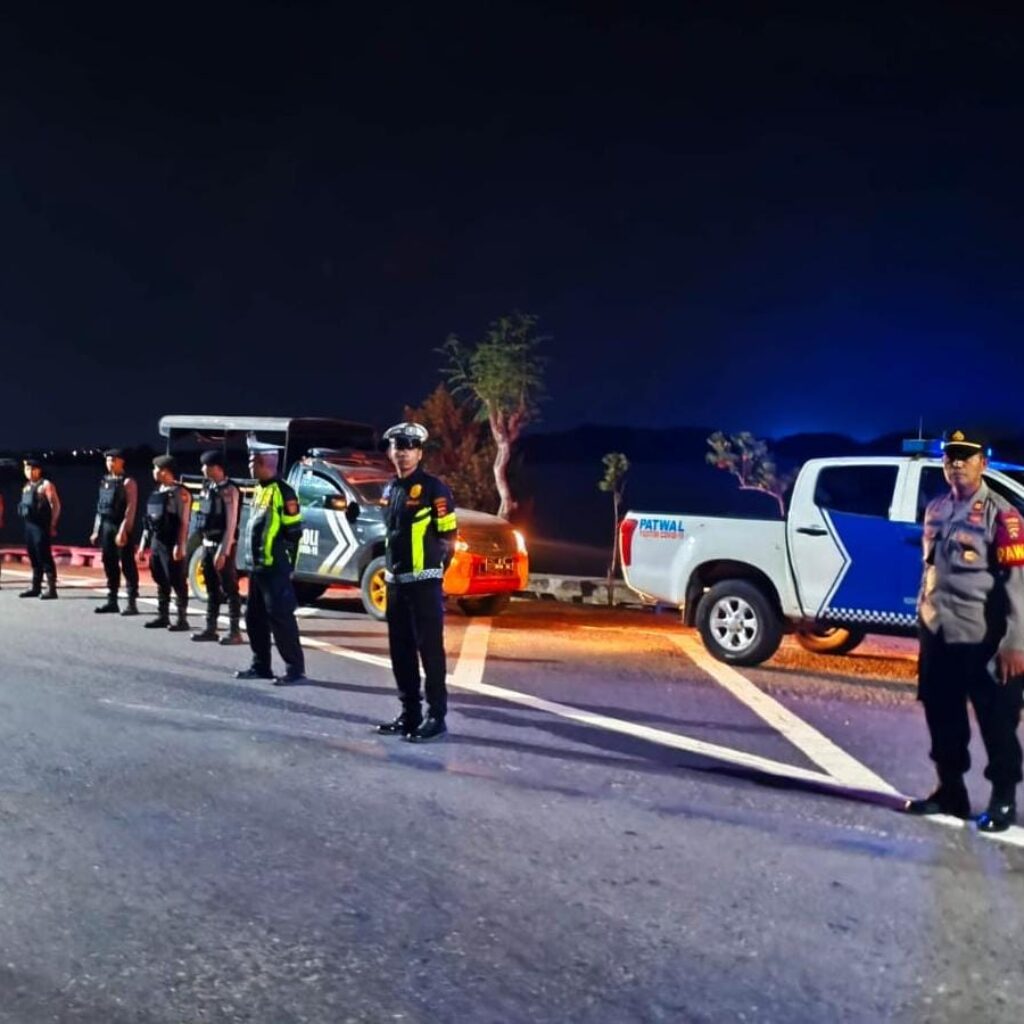 Patroli Humanis, Pamapta Polres Bima Kabupaten Menekankan Kerawanan Kamtibmas Malam Hari diwilayah Hukumnya