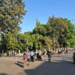 Satlantas Polres Dompu Amankan Car Free Day, Wujudkan Kamseltibcarlantas dan Tertib Berlalu Lintas
