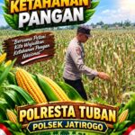 Polri dukung progam Astacita, Polsek Jatirogo Polresta Tuban Turun Cek Tanaman jagung Warga di Desa Paseyan