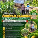 Polsek Parengan Dukung Program Nasional Ketahanan Pangan melalui Sambang dan Pendampingan Petani