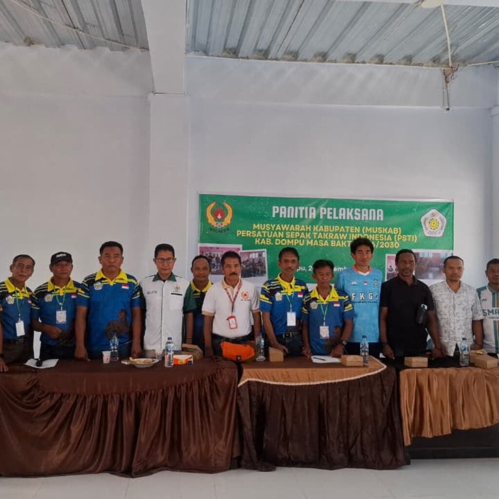 MUSKAB PSTI Kabupaten Dompu Masa Bakti 2026–2030 Berlangsung Aman dan Tertib