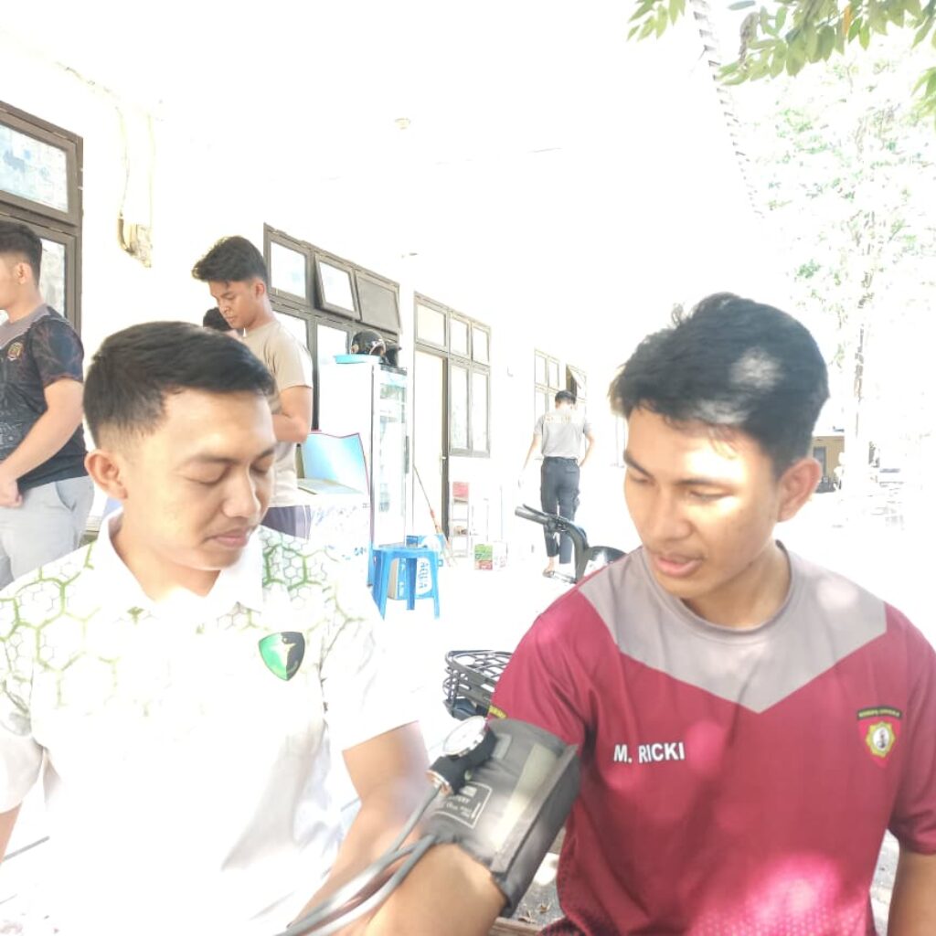 Sidokkes Polres Bima Kota Pastikan 35 Personel BKO Polda NTB Sehat Sebelum Kembali