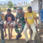 Bhabinkamtibmas dan Babinsa Doro Melo Ajak Warga Dukung Ketahanan Pangan Nasional