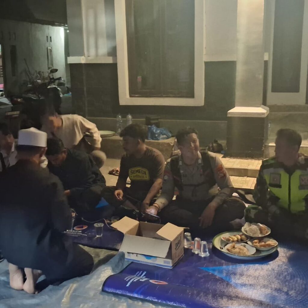Bhabinkamtibmas Desa Gelanggang Laksanakan Pengamanan Deklarasi Calon Kepala Desa