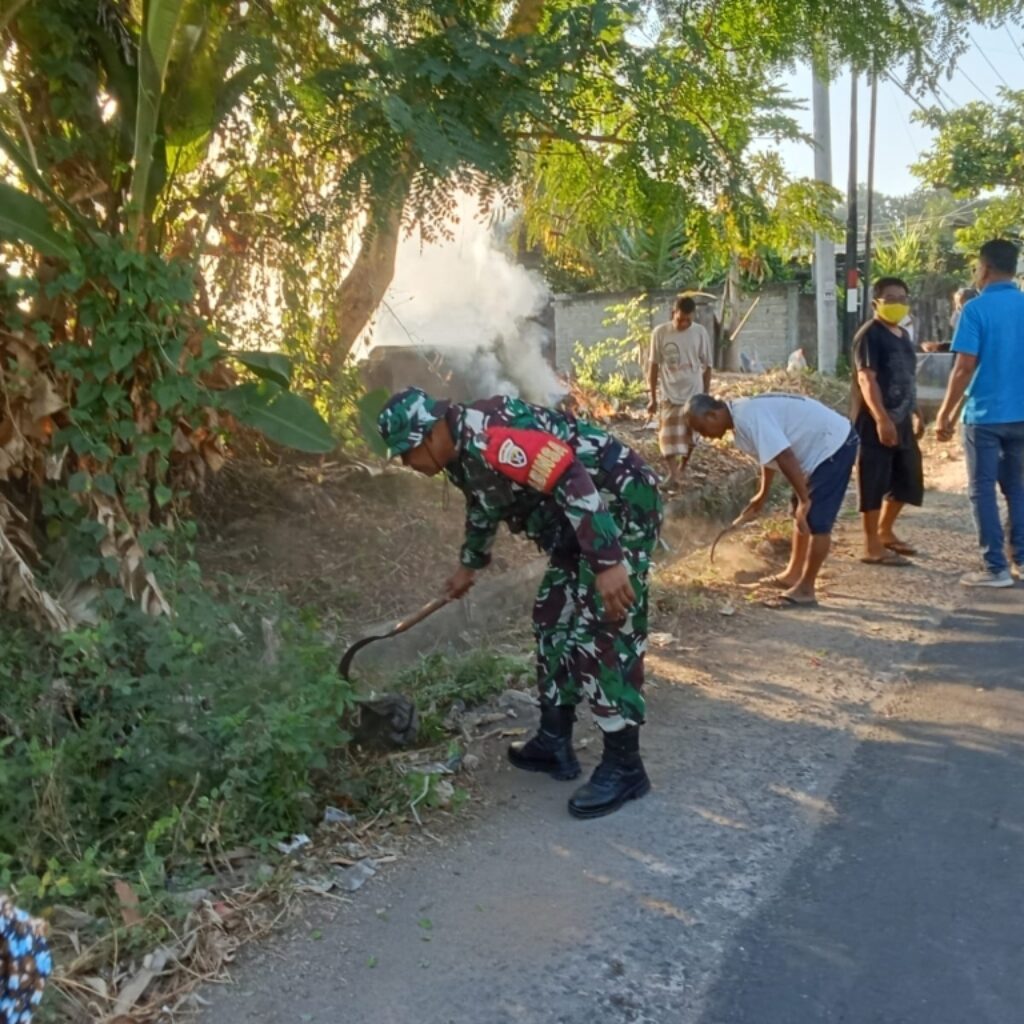 HUT ke-131, Desa Tanjung Gelar Karya Bhakti Bersama