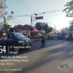 Sat Lantas Polres Dompu Amankan Car Free Day, Pastikan Kamseltibcarlantas dan Keselamatan Masyarakat